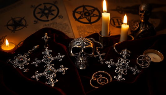 Symbolism in Gothic Jewelry: Skulls, Crosses, and Serpents